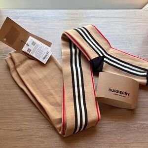 NWT Burberry Icon stripe Tights